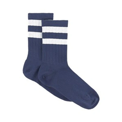 Collégien Blue Nico Sport Socks