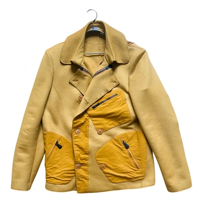 Pre-owned Bottega Veneta Wool Jacket In Yellow