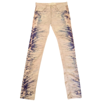 Pre-owned Iro Slim Jeans In Multicolour