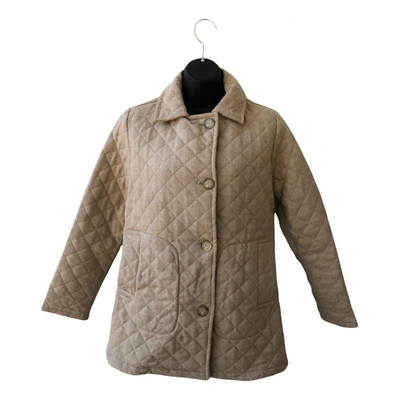 Pre-owned Mackintosh Coat In Khaki