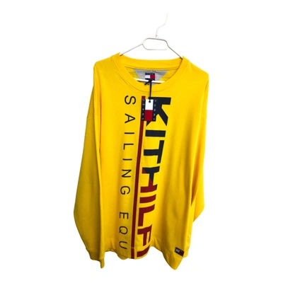 Pre-owned Kith Knitwear & Sweatshirt In Yellow