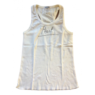Pre-owned Sonia Rykiel Vest In White