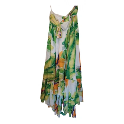 Pre-owned Diane Von Furstenberg Maxi Dress In Multicolour