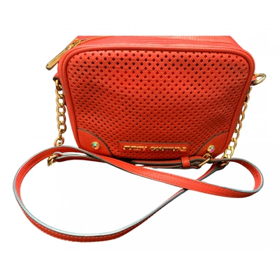 Pre-owned Juicy Couture Leather Crossbody Bag In Red