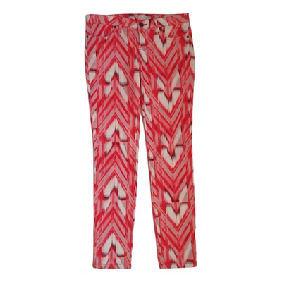 Pre-owned Lala Berlin Trousers In Multicolour