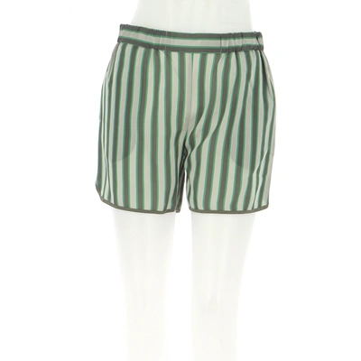 Pre-owned Chloé Stora Shorts In Green