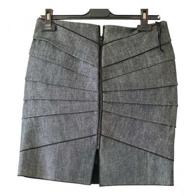 Pre-owned Roland Mouret Skirt In Grey