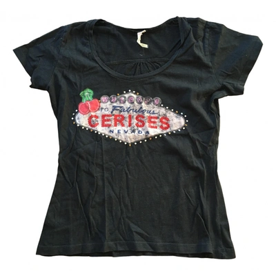 Pre-owned Le Temps Des Cerises T-shirt In Black