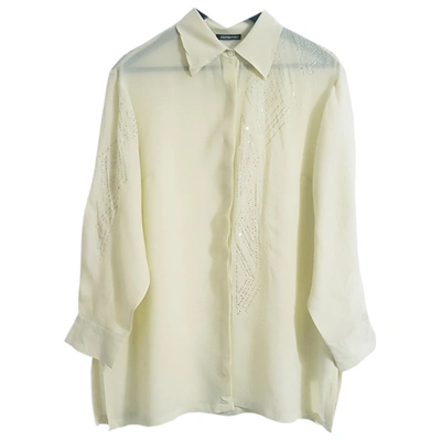 Pre-owned Elena Miro' Silk Shirt In Other