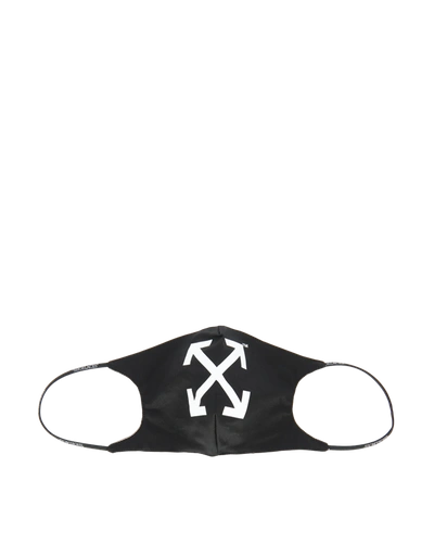 Off-white Mundschutz Mit Arrows-motiv In Black