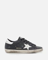 Golden Goose Superstar Leather Sneakers In Black