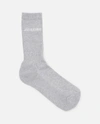 Jacquemus Cotton-blend Socks In Grey