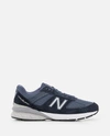 New Balance Sneakers 990v5 In Suede E Mesh In Blue
