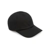 Totême Double Wool And Cashmere-blend Baseball Cap In Black