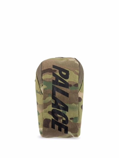 Palace Camouflage-print Sack In Green