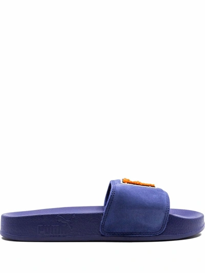 Puma X Fenty Leadcat Slides In Blue