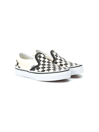 Vans Kids' Classic Slip-on Sneakers In Black