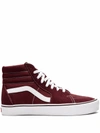 Vans Sk8-hi Lite Classic Sneakers In 红色