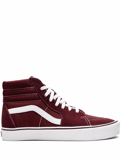 Vans Sk8-hi Lite Classic Sneakers In 红色