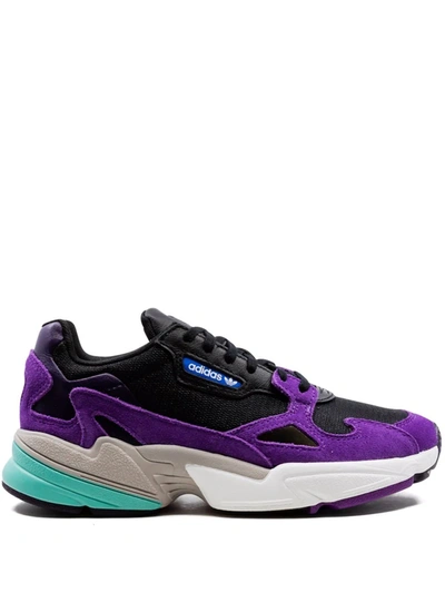 Adidas Originals Falcon Low-top Sneakers In 黑色