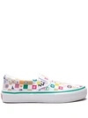 Vans X Frog Skateboards Slip-on Sneakers In White