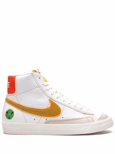 Nike Blazer Mid '77 Vintage "rayguns" Sneakers In 白色