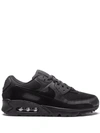 NIKE AIR MAX 90 RECRAFT "TRIPLE BLACK" SNEAKERS