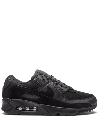 NIKE AIR MAX 90 RECRAFT "TRIPLE BLACK" SNEAKERS