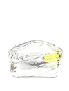Off-white Pump Pouch Disco Bag In 银色