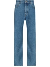 OPENING CEREMONY MID-RISE STRAIGHT-LEG JEANS