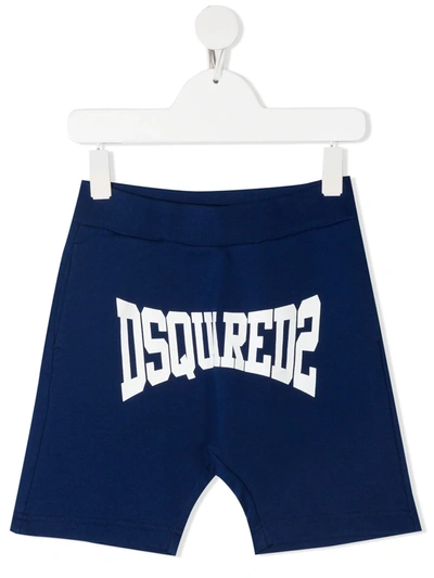 Dsquared2 Kids Shorts For Boys In Blue
