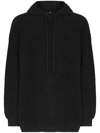 EDWARD CRUTCHLEY KNITTED HOODED SWEATER