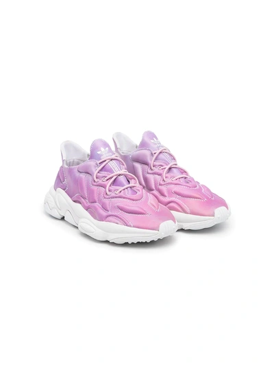 Adidas Originals Ozweego Ombre Trainers In 紫色