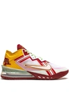 Nike X Mimi Plange Lebron 18 Low "higher Learning" Sneakers In White