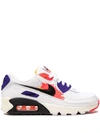 Nike Air Max 90 Sneakers "brushstroke" In 白色
