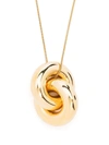 Uncommon Matters Cumulus Pendant Necklace In 金色