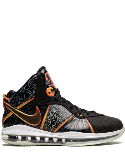 Nike Lebron 8 "space Jam" Trainers In Black/black-white-multi-color