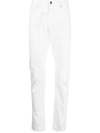 EMPORIO ARMANI MID-RISE STRAIGHT-LEG JEANS