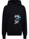 Travis Scott X Jordan X Fragment Hoodie In 黑色