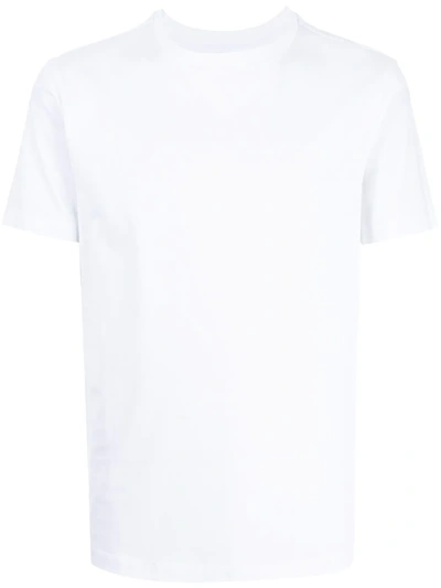 Emporio Armani Crew-neck Cotton T-shirt In White