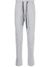 James Perse Drawstring Straight-leg Sweatpants In 灰色
