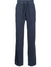 James Perse Drawstring Fleece Sweatpants In 蓝色