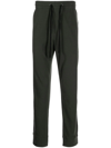 James Perse Drawstring Straight-leg Sweatpants In 绿色
