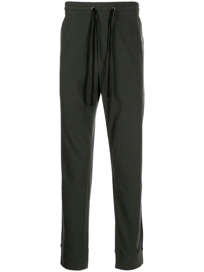 James Perse Drawstring Straight-leg Sweatpants In Grey