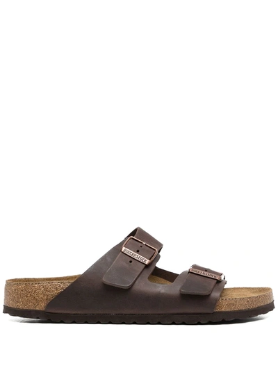 BIRKENSTOCK ARIZONA LEATHER SANDALS