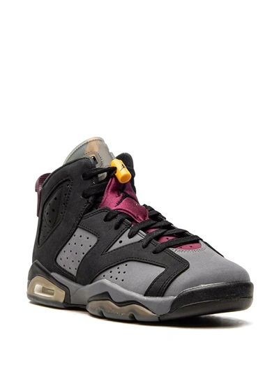 Jordan Kids' Air  6 Retro Gs Sneakers In Black