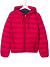 Invicta Padded Hooded Jacket In 粉色