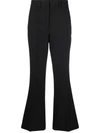 VIVETTA HIGH-WAISTED FLARED TROUSERS