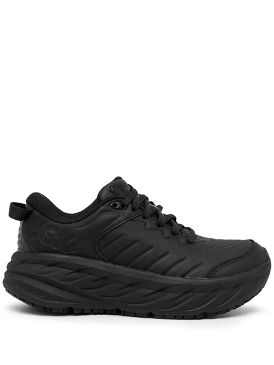 Hoka One One 33毫米“bondi 7”运动鞋 In Black