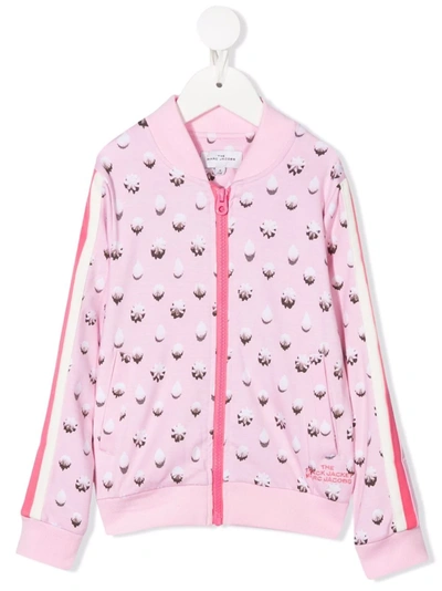 Marc Jacobs Seashell-print Sweatshirt In 粉色